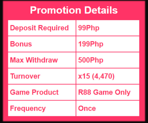 First Deposit - Deposit 99 Free 199
