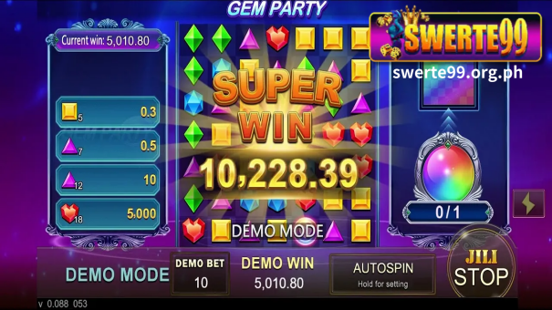 How to play JILI Gem Party?